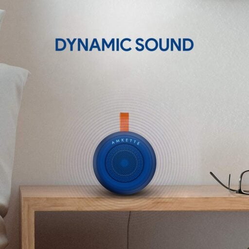 AMKETTE Boomer Pod 5 W Bluetooth Speaker (Blue, Mono Channel)