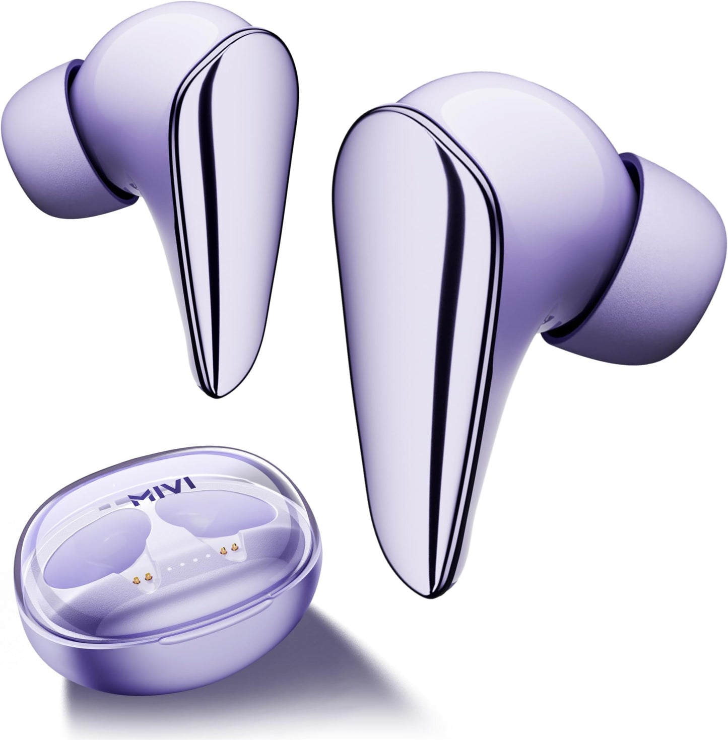 Mivi DuoPods i7 Earbuds - Step into The 3rd Dimension of Sound with 3D Soundstage, High Fidelity Drivers, Advanced Audio Codec for Lossless Audio, etc.