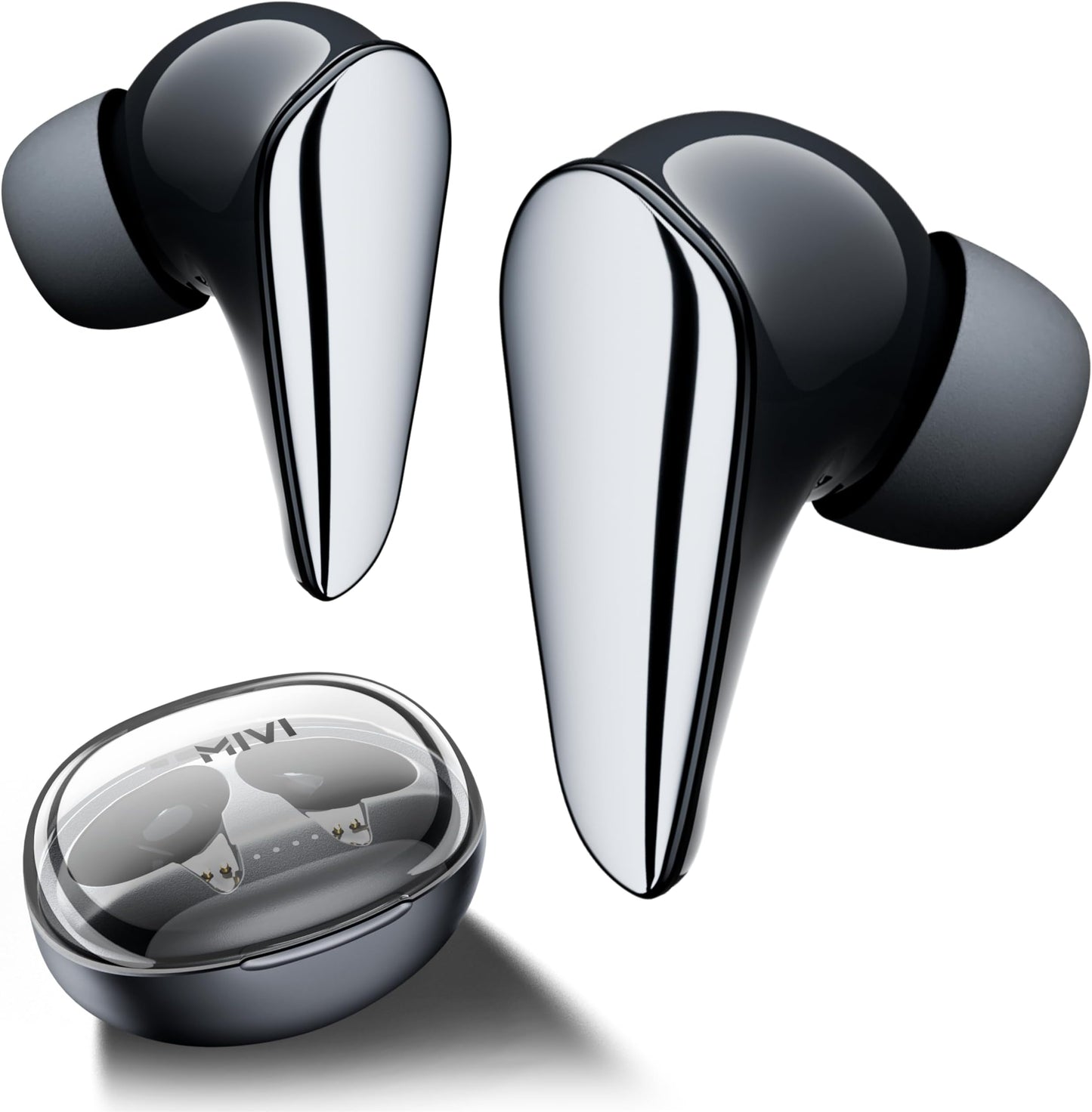 Mivi DuoPods i7 Earbuds - Step into The 3rd Dimension of Sound with 3D Soundstage, High Fidelity Drivers, Advanced Audio Codec for Lossless Audio, etc.