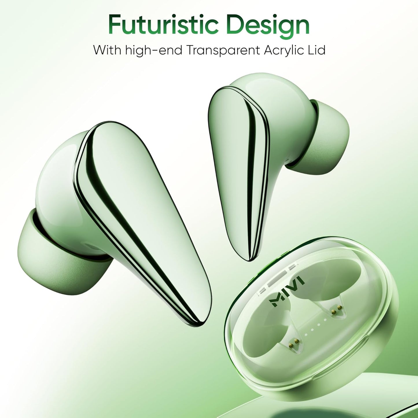 Mivi DuoPods i7 Earbuds - Step into The 3rd Dimension of Sound with 3D Soundstage, High Fidelity Drivers, Advanced Audio Codec for Lossless Audio, etc.