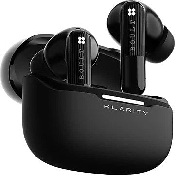 Boult Audio Klarity 3 Truly Wireless in Ear Bluetooth v5.3 Earbuds with 35H Playtime, 45ms Low Latency (Obsidian Black)