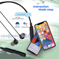 Zeb Escape 40 Wireless BT earphone with neckband Magnetic earpieces Volume/media control Call function Voice assistant support Flexible neckband Built-In rechargeable battery Splash proof