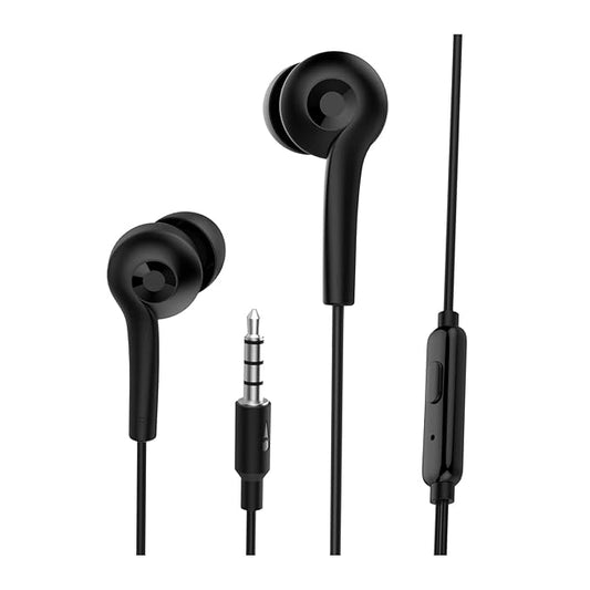 Oraimo OEB-E21 Wired in Ear Earphone with Mic (Black)