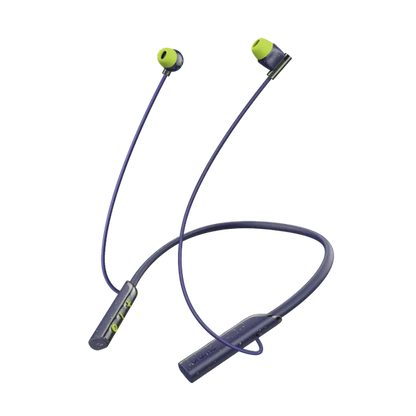 Oraimo Necklace Lite OEB-311 Neckband Wireless in Ear Earphones Deep Bass,30Hrs Playtime,ASAP Charge,ENC Tech,Low-Latency Ergonomic Neckband, Sweat-Resistant Magnetic Earbuds, Dual Pairing